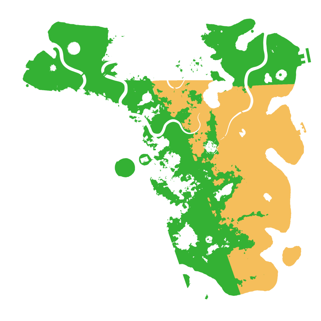 Biome Rust Map: Procedural Map, Size: 4500, Seed: 774446683