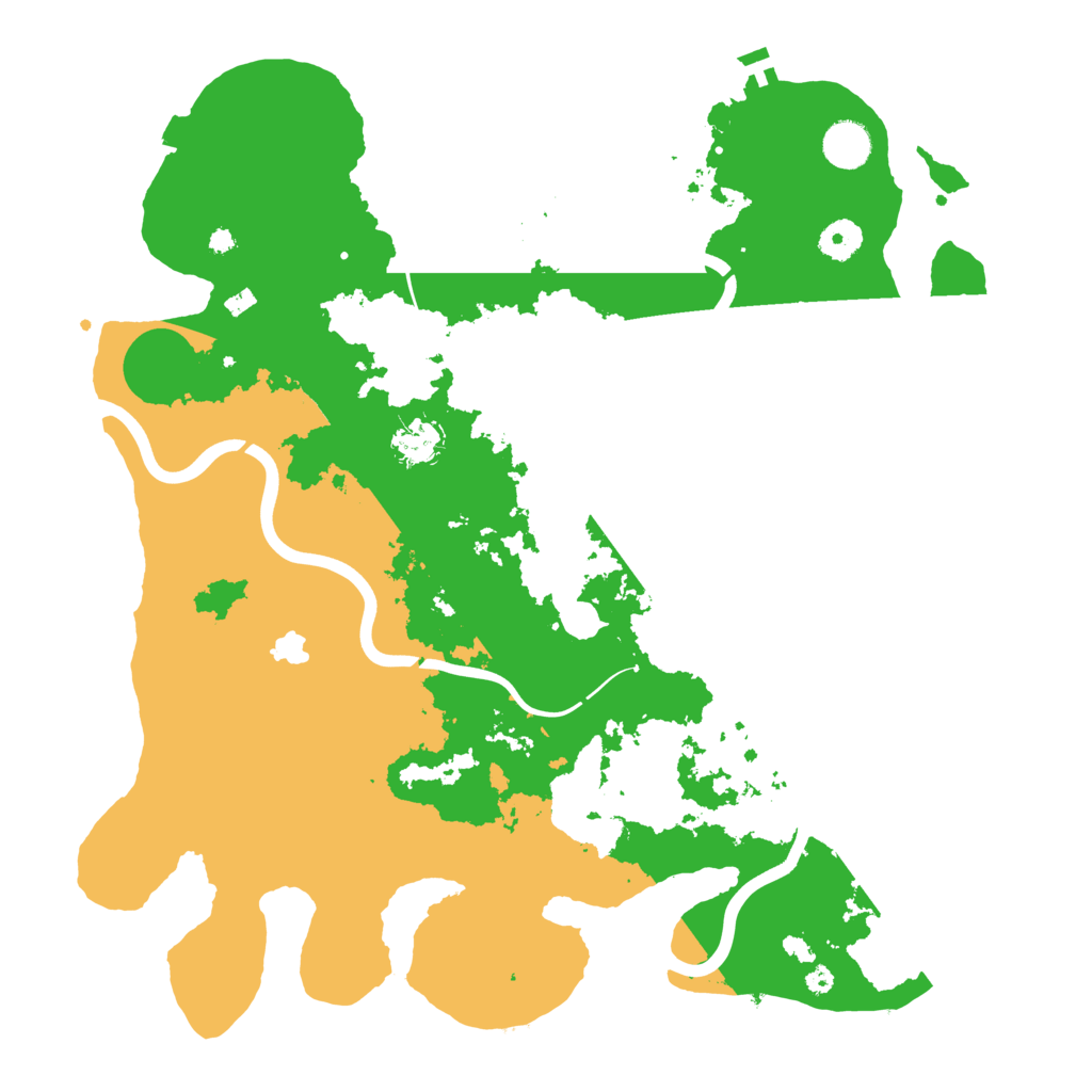 Biome Rust Map: Procedural Map, Size: 4000, Seed: 1041482989