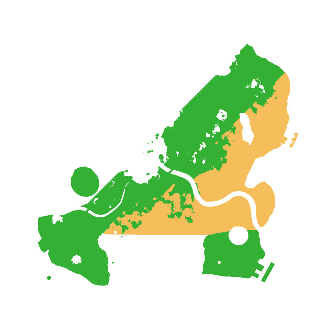 Biome Rust Map: Procedural Map, Size: 3000, Seed: 17042015