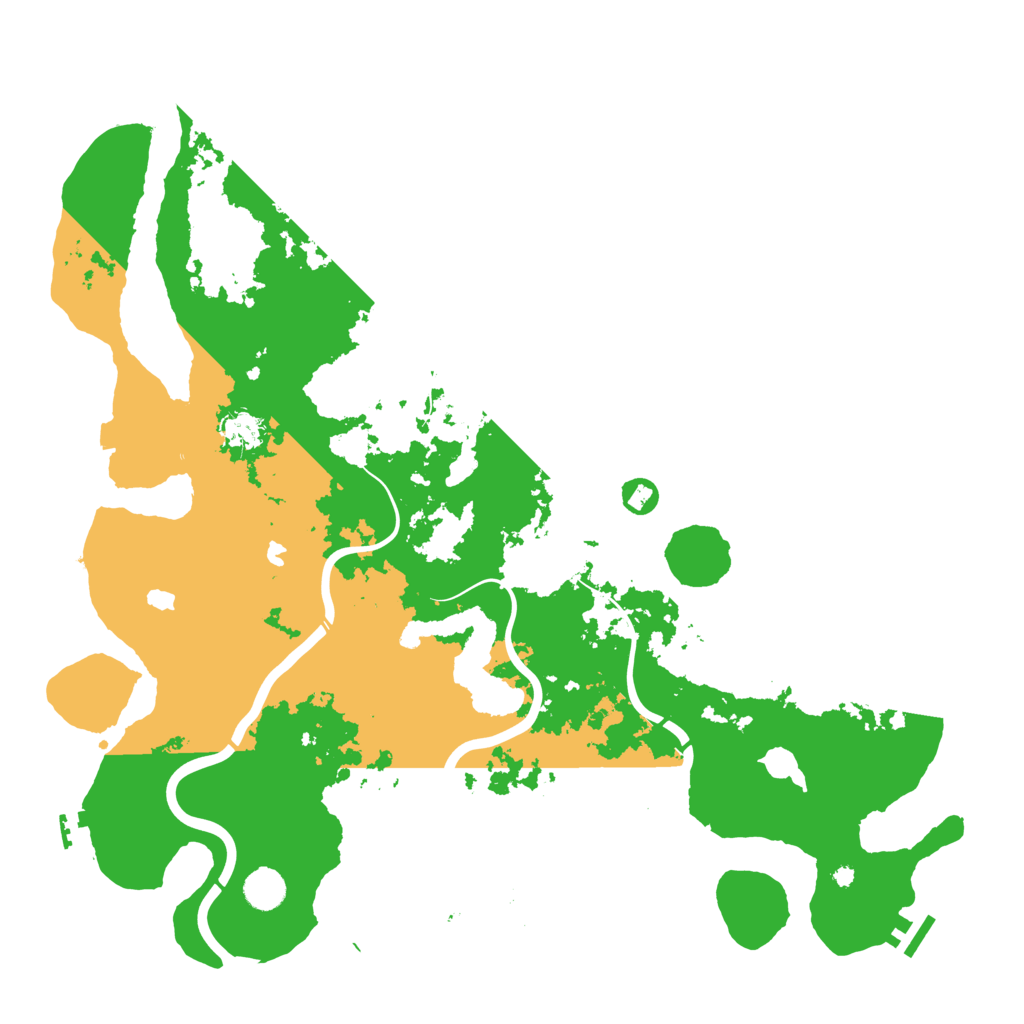 Biome Rust Map: Procedural Map, Size: 4500, Seed: 1778990242