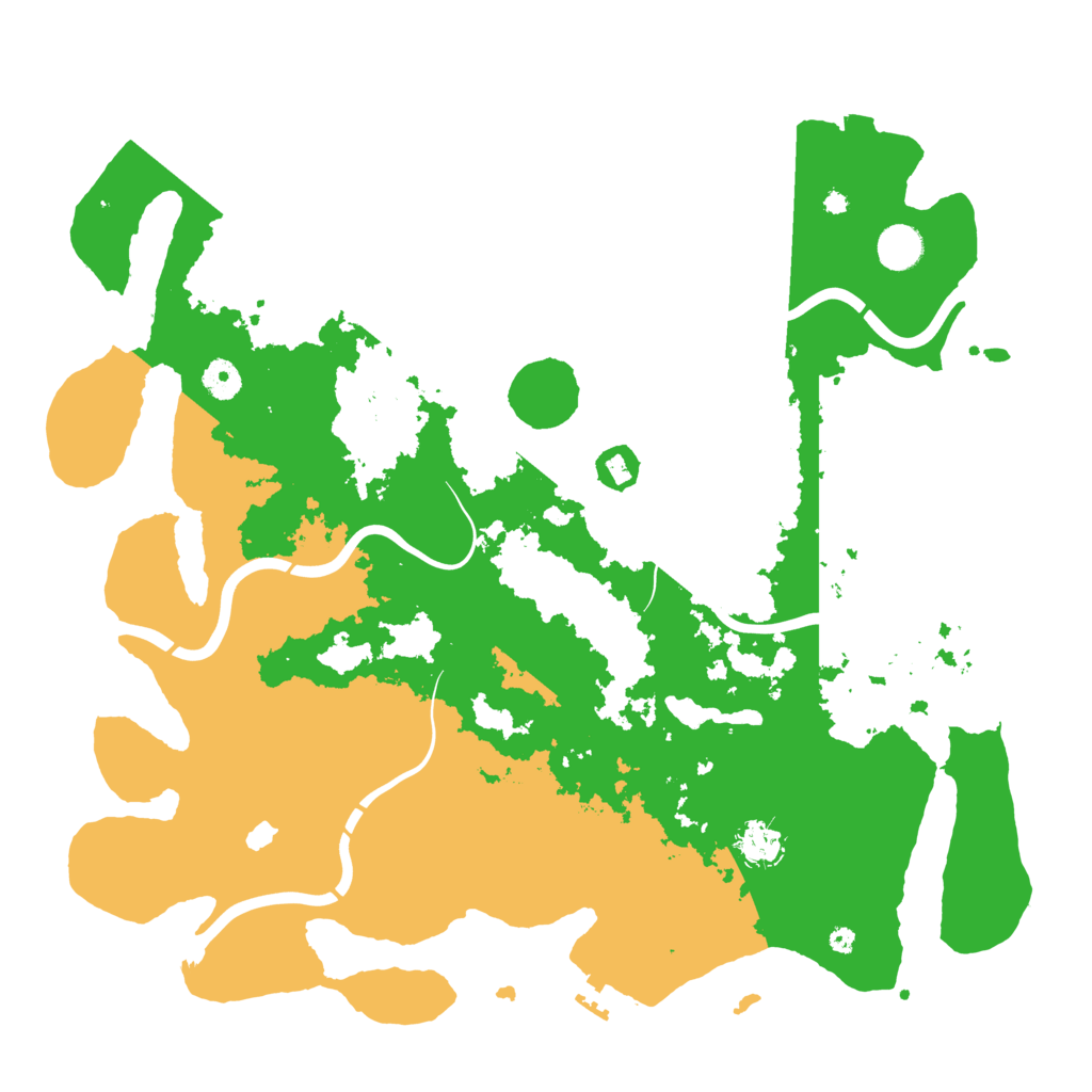 Biome Rust Map: Procedural Map, Size: 4250, Seed: 859427230