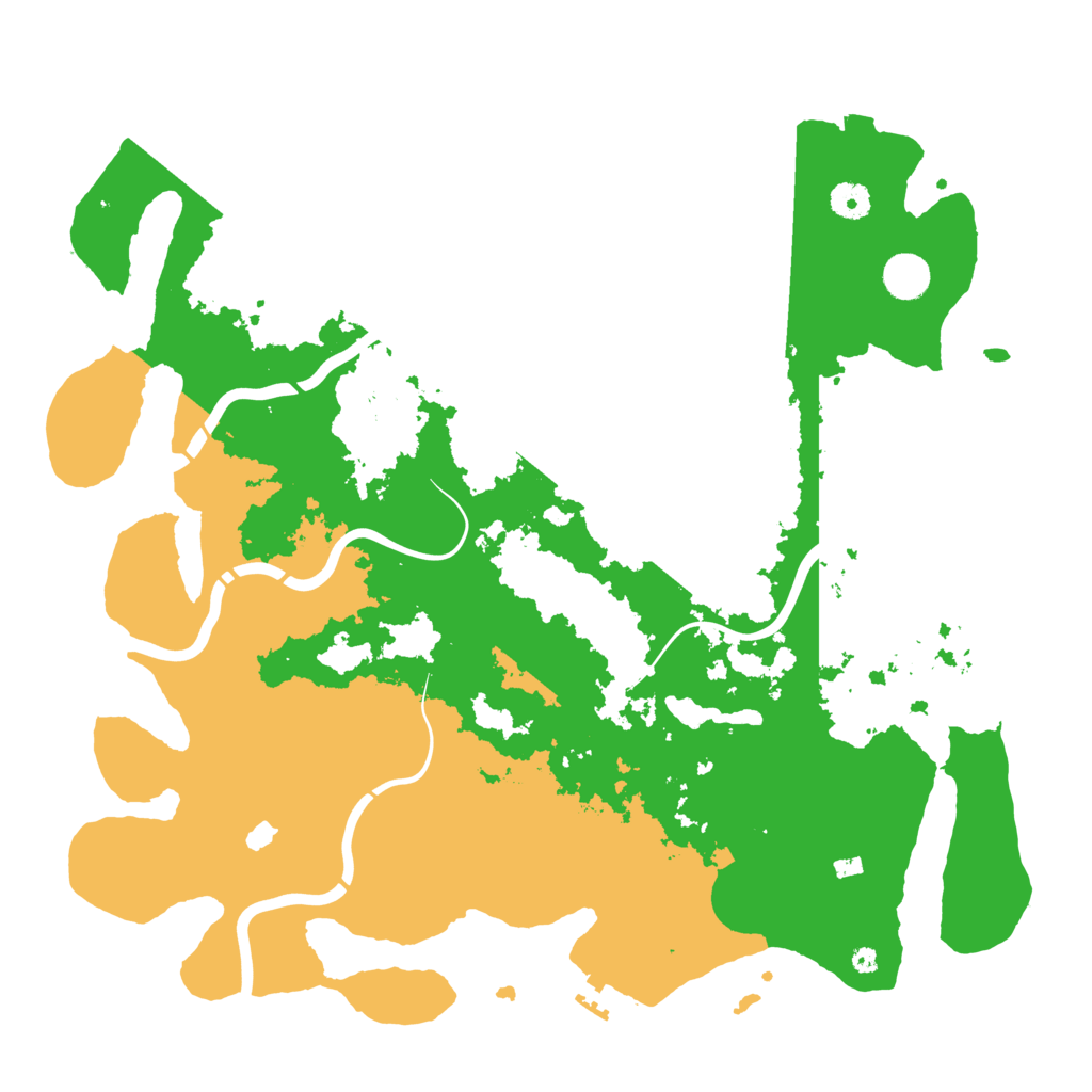 Biome Rust Map: Procedural Map, Size: 4250, Seed: 859427230