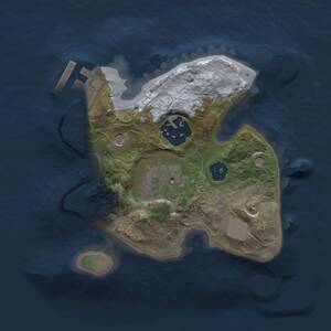 Thumbnail Rust Map: Procedural Map, Size: 1800, Seed: 1996271887, 5 Monuments