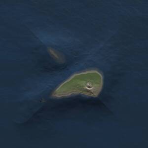 Thumbnail Rust Map: Procedural Map, Size: 1200, Seed: 77788, 1 Monuments