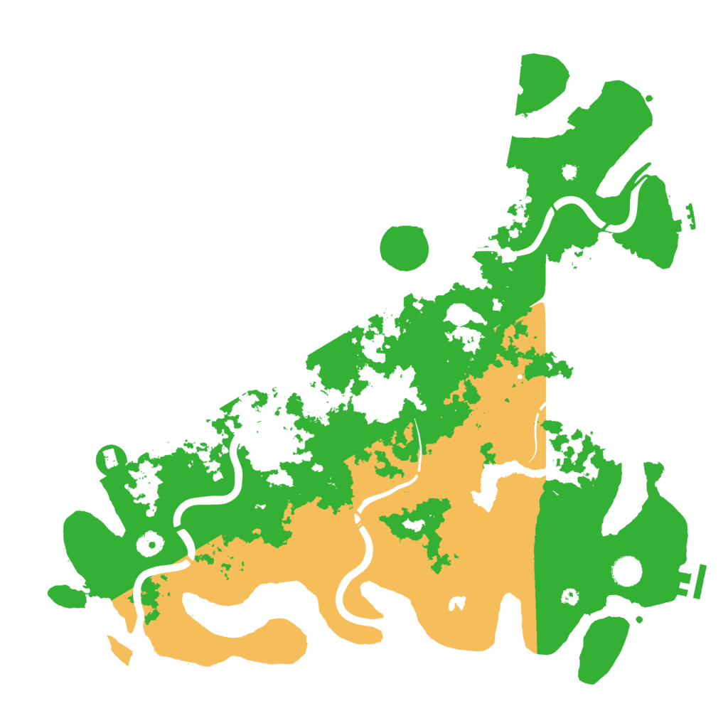 Biome Rust Map: Procedural Map, Size: 4250, Seed: 55784420