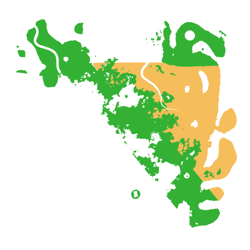 Biome Rust Map: Procedural Map, Size: 4500, Seed: 5079419