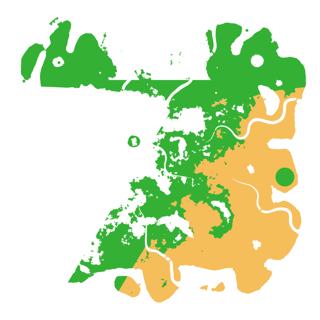 Biome Rust Map: Procedural Map, Size: 4500, Seed: 1084107352