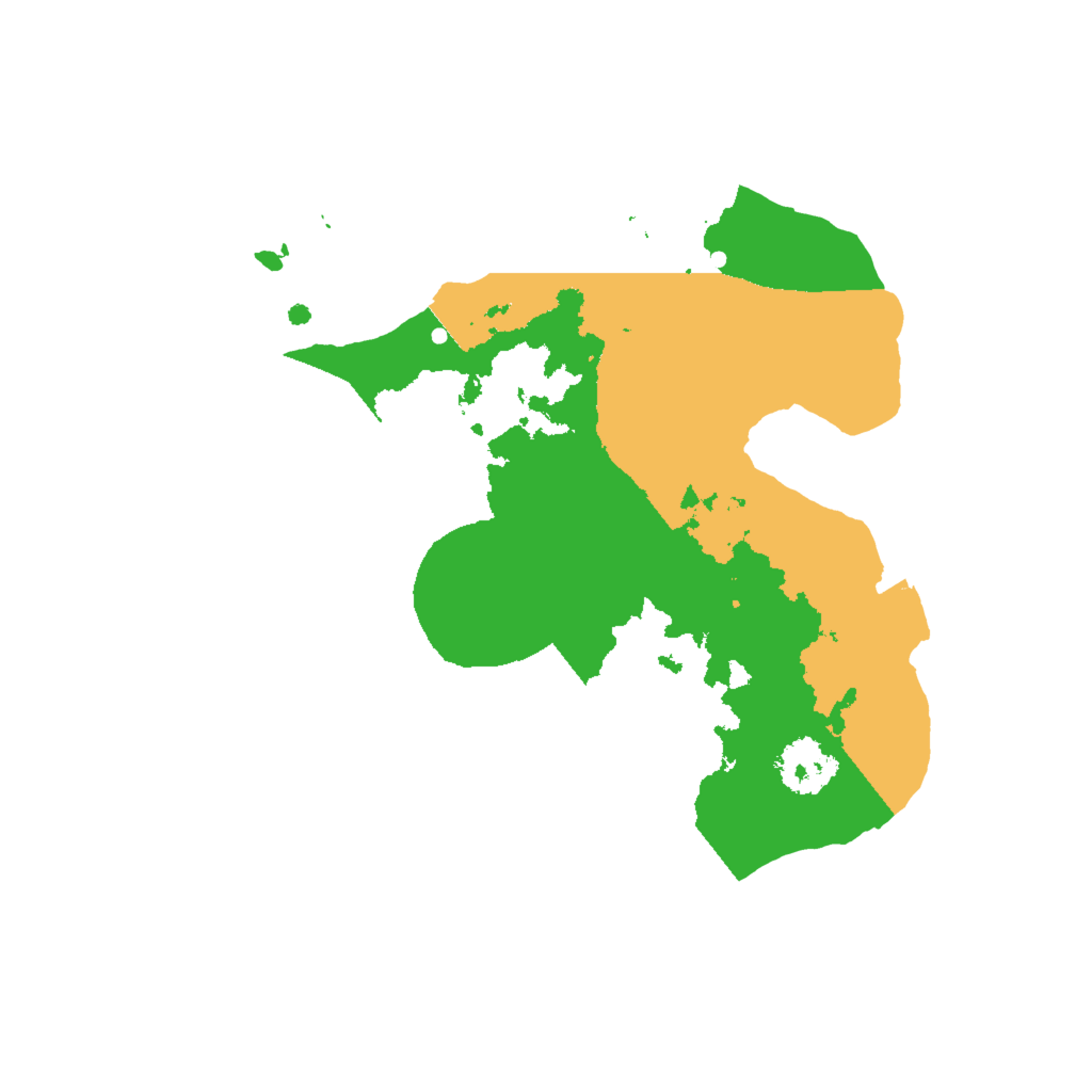 Biome Rust Map: Procedural Map, Size: 2000, Seed: 1572352130