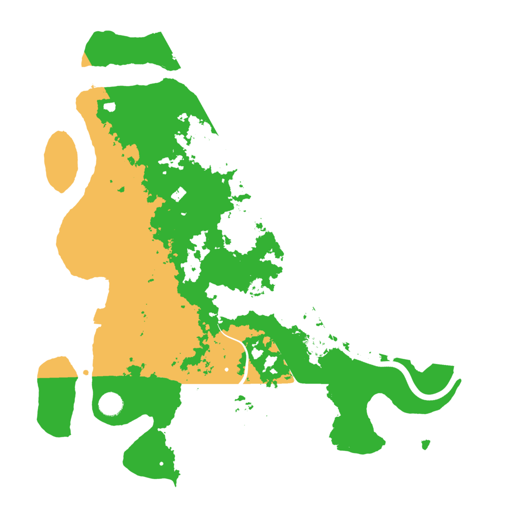 Biome Rust Map: Procedural Map, Size: 3800, Seed: 1619626137