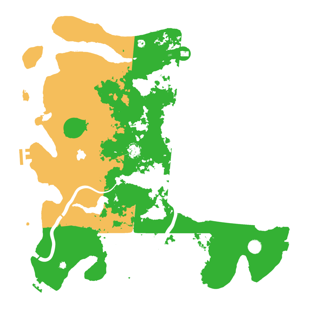 Biome Rust Map: Procedural Map, Size: 4000, Seed: 197403581