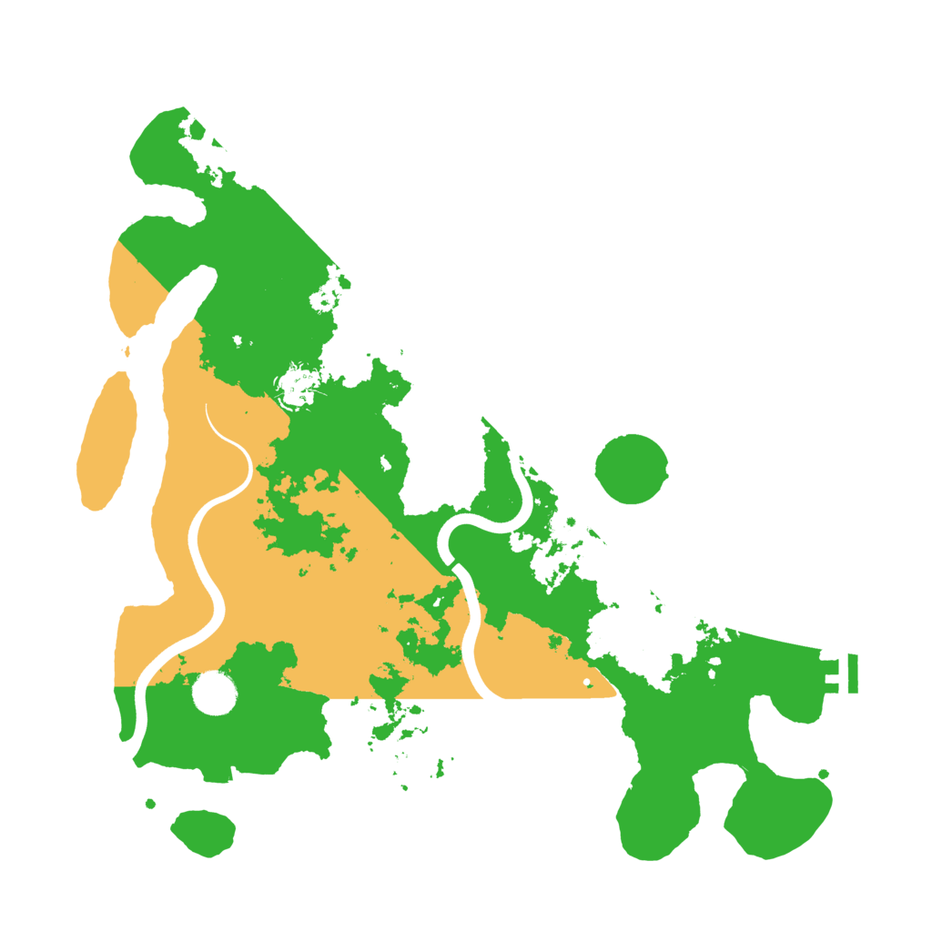 Biome Rust Map: Procedural Map, Size: 3750, Seed: 1125401870
