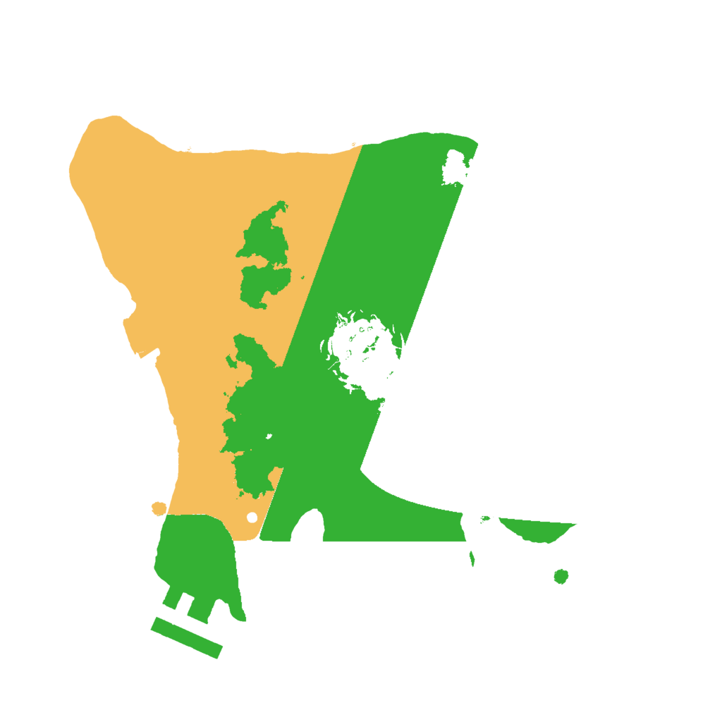 Biome Rust Map: Procedural Map, Size: 2000, Seed: 24324