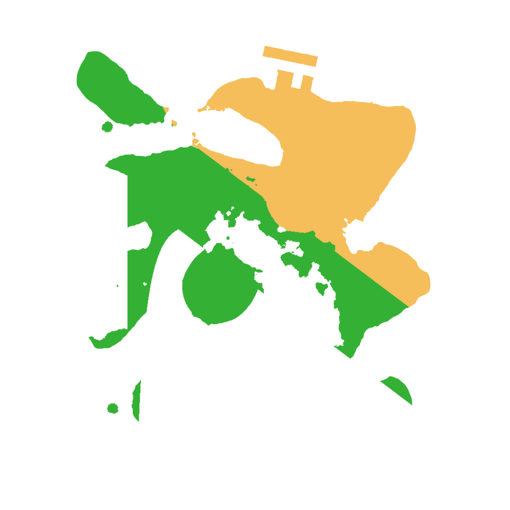 Biome Rust Map: Procedural Map, Size: 1900, Seed: 8675309