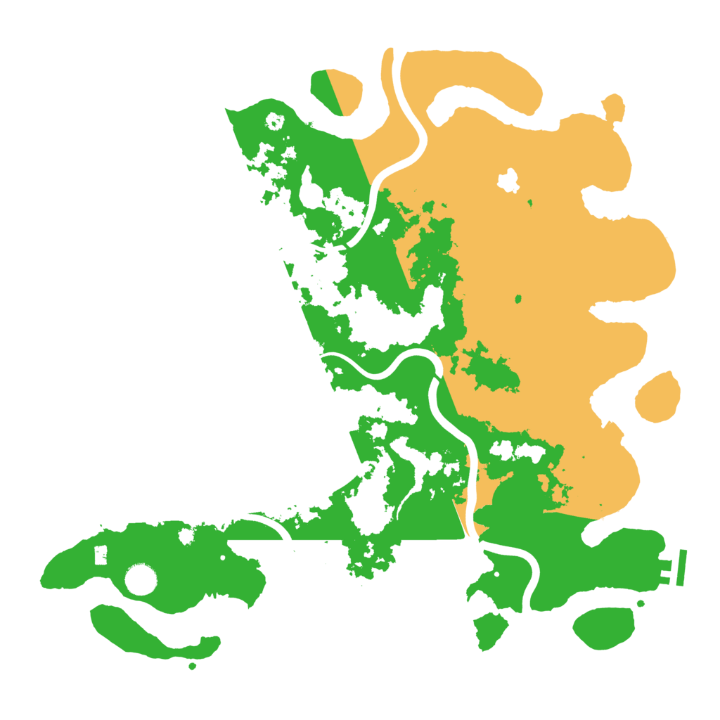 Biome Rust Map: Procedural Map, Size: 4000, Seed: 5846920