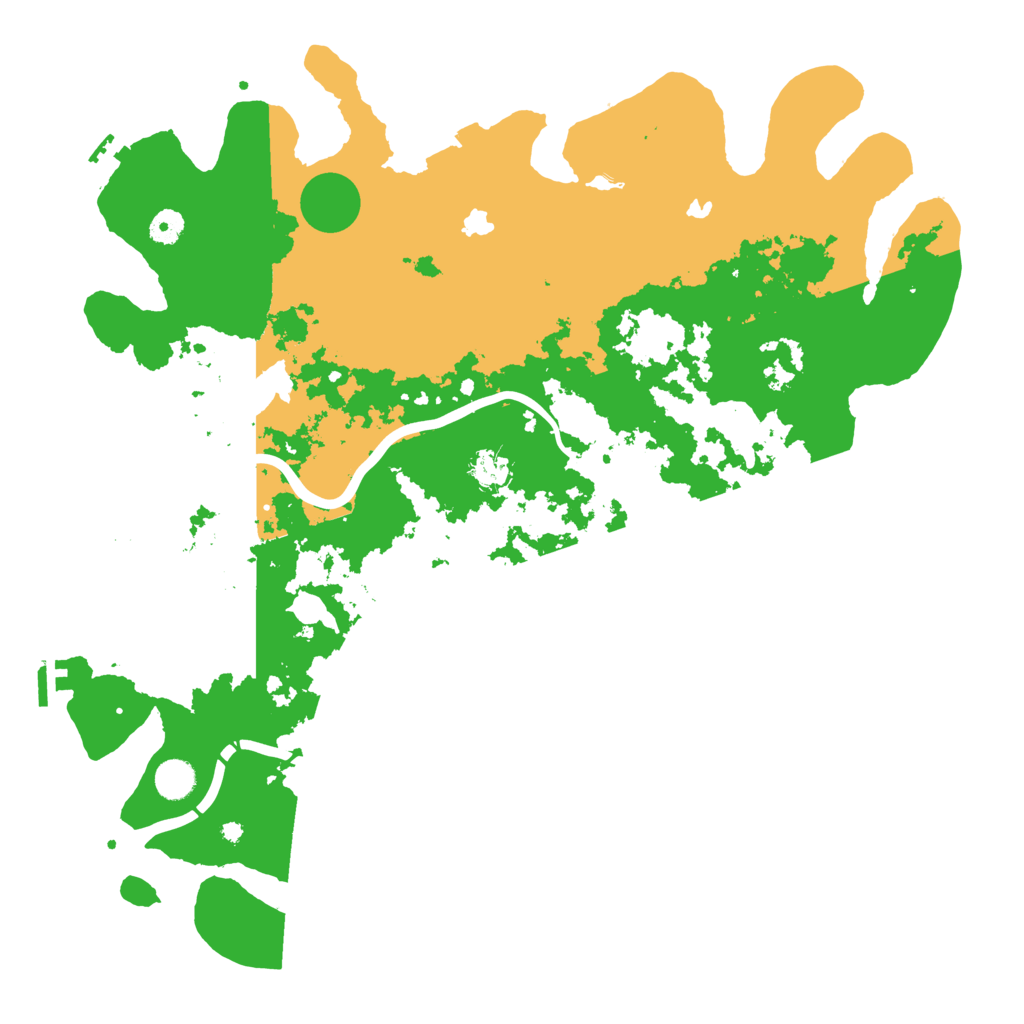 Biome Rust Map: Procedural Map, Size: 4500, Seed: 860144312