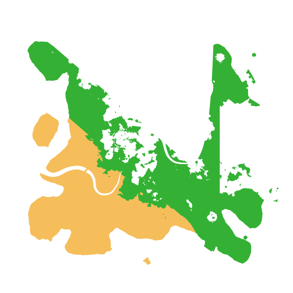 Biome Rust Map: Procedural Map, Size: 3000, Seed: 893781602