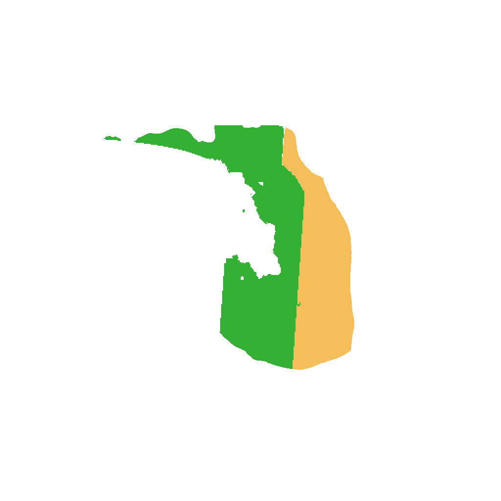 Biome Rust Map: Procedural Map, Size: 1000, Seed: 1099836624