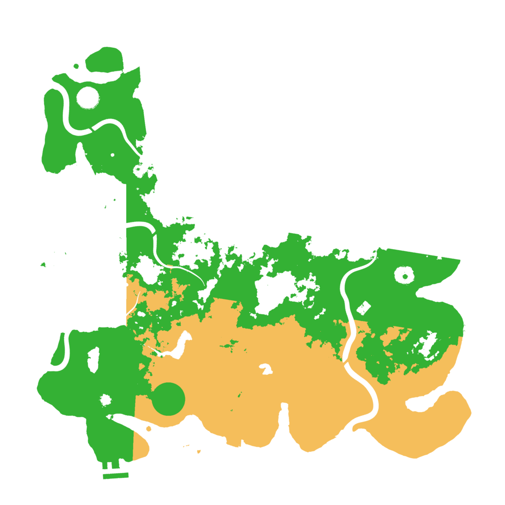 Biome Rust Map: Procedural Map, Size: 4000, Seed: 98000