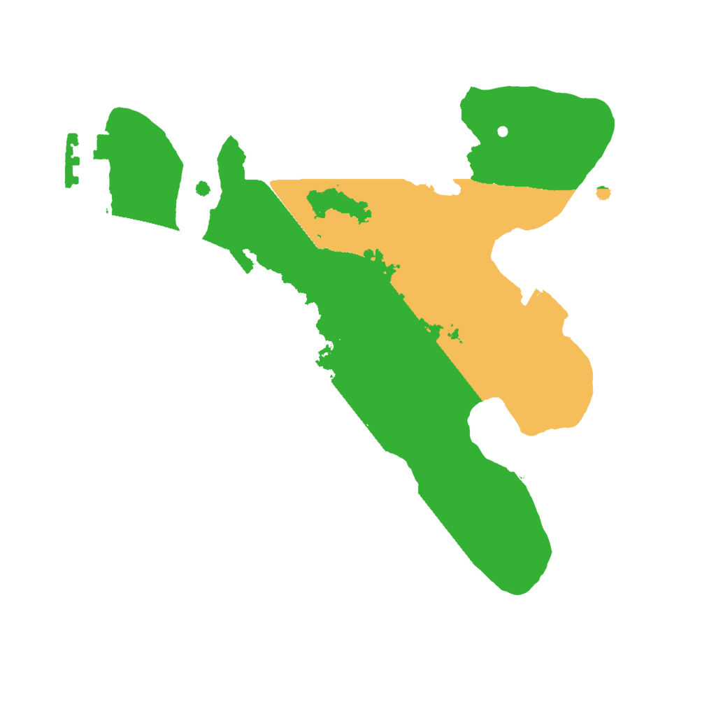 Biome Rust Map: Procedural Map, Size: 2000, Seed: 288730030