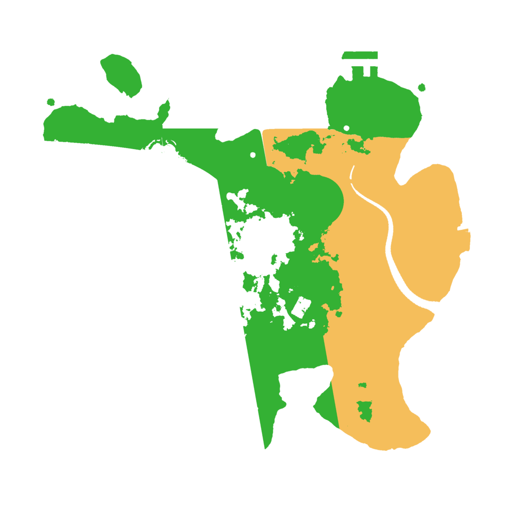 Biome Rust Map: Procedural Map, Size: 2700, Seed: 1767614516