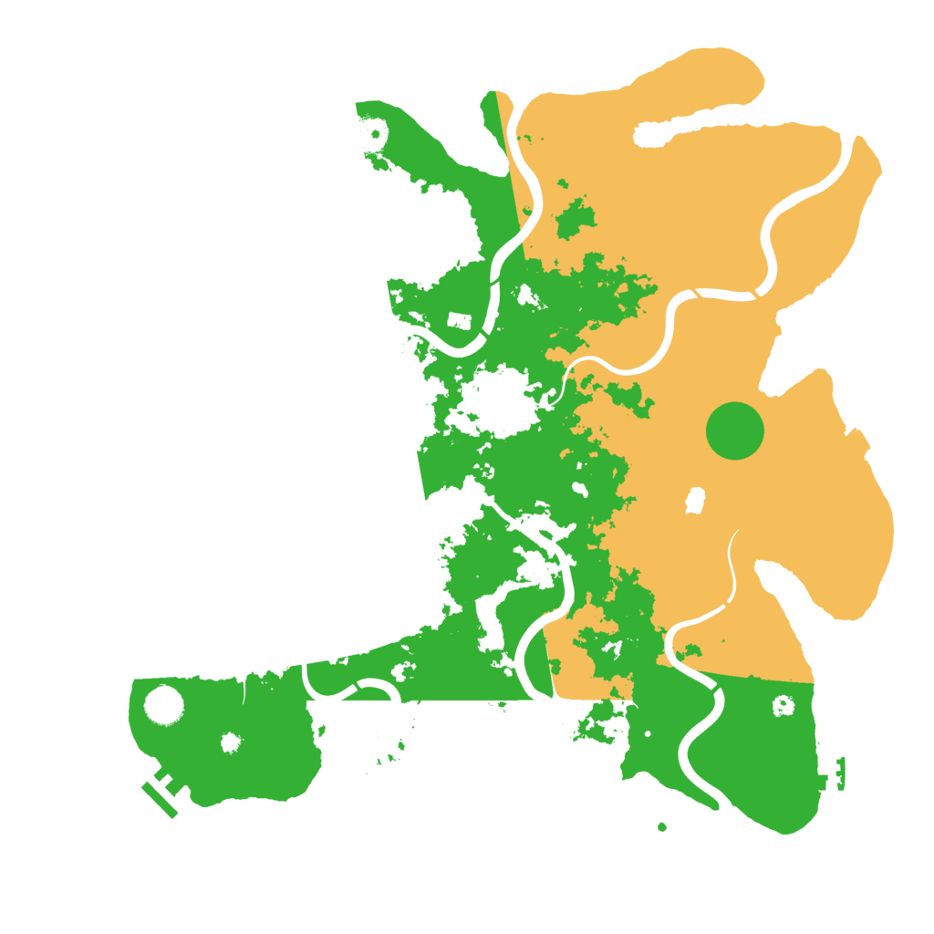 Biome Rust Map: Procedural Map, Size: 4250, Seed: 278824749