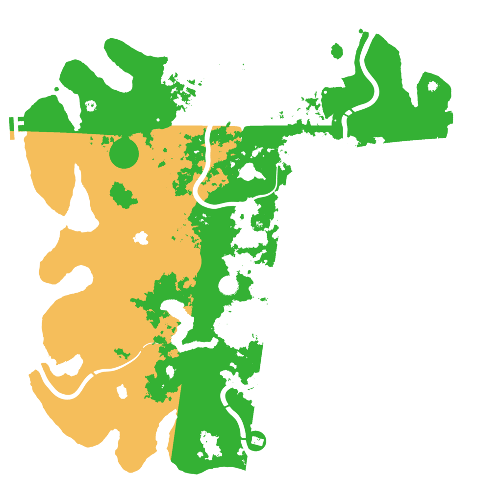Biome Rust Map: Procedural Map, Size: 4500, Seed: 1584298256