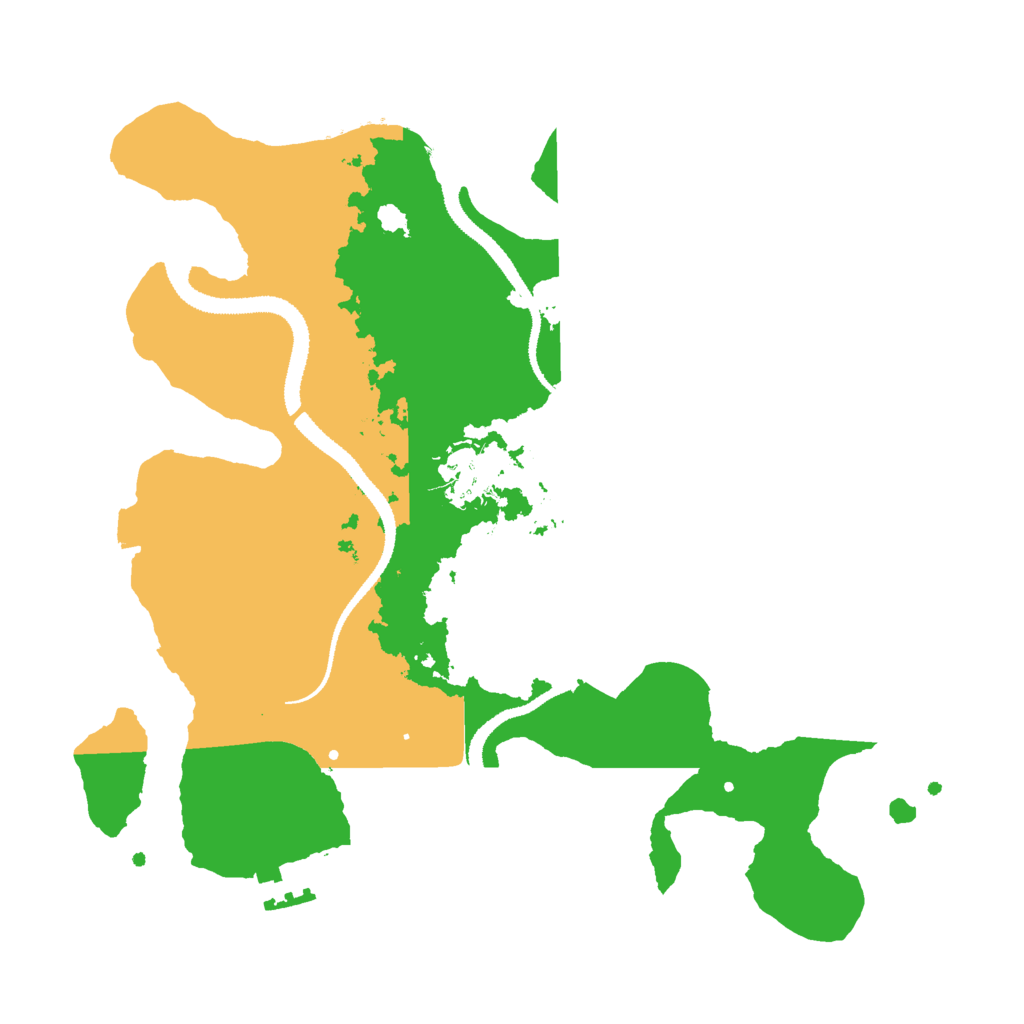 Biome Rust Map: Procedural Map, Size: 3000, Seed: 1741162470