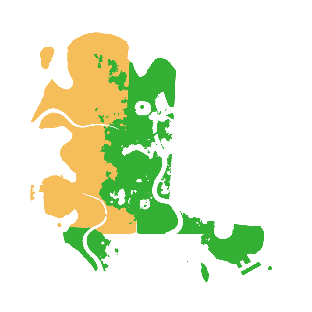 Biome Rust Map: Procedural Map, Size: 3000, Seed: 1527919557