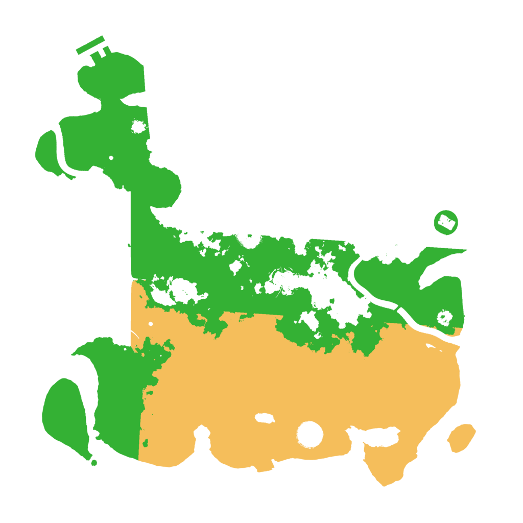 Biome Rust Map: Procedural Map, Size: 3500, Seed: 648156573