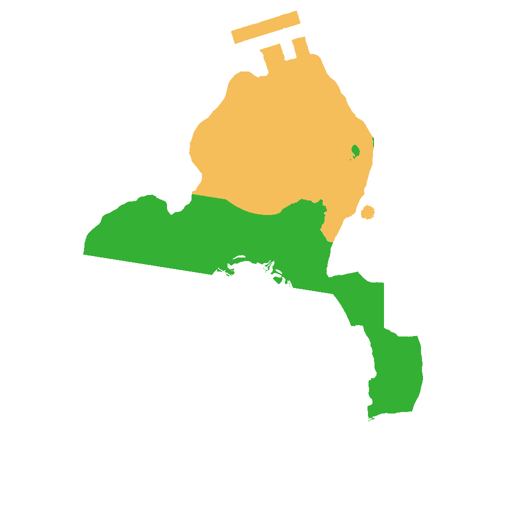 Biome Rust Map: Procedural Map, Size: 1500, Seed: 1356923124