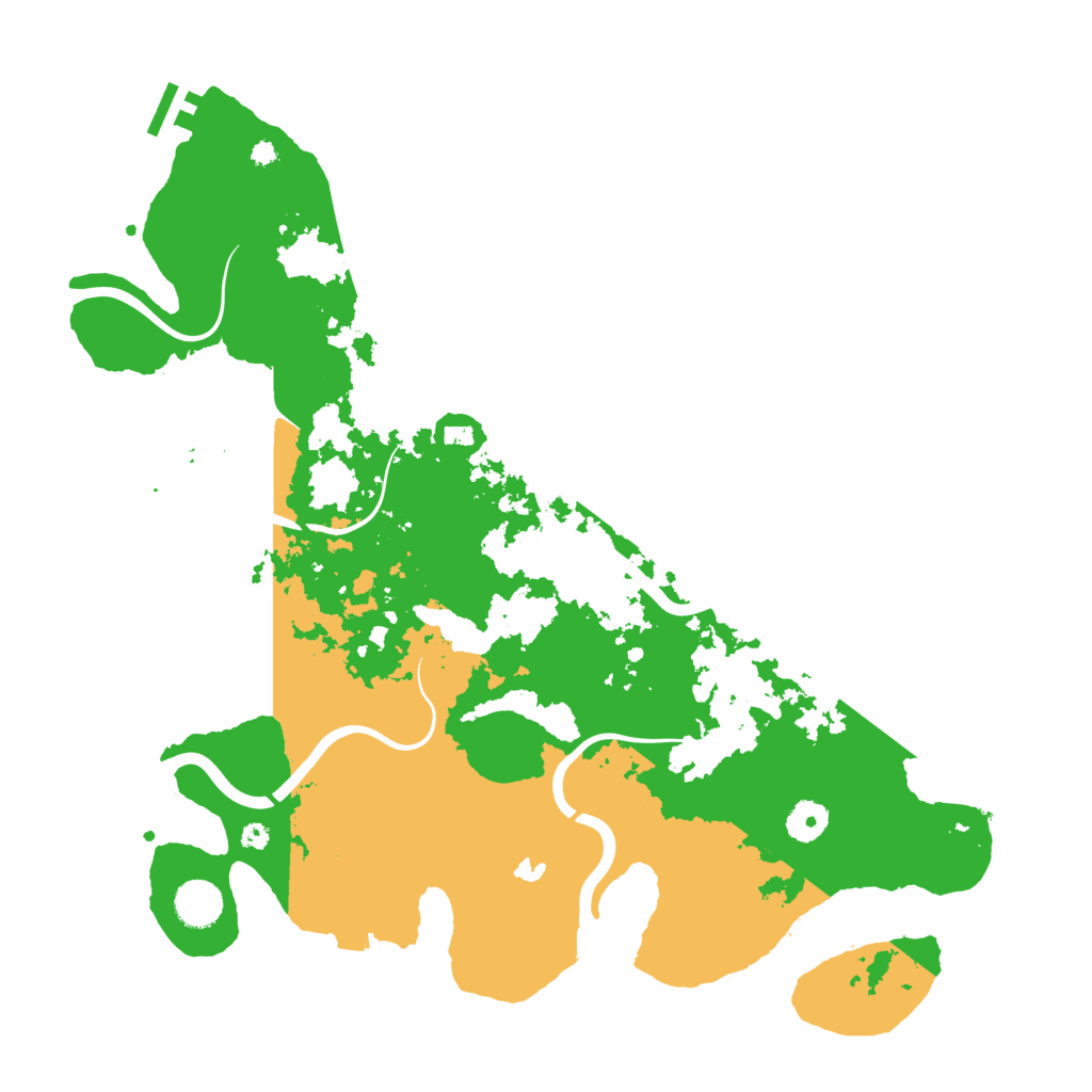Biome Rust Map: Procedural Map, Size: 4000, Seed: 80101646