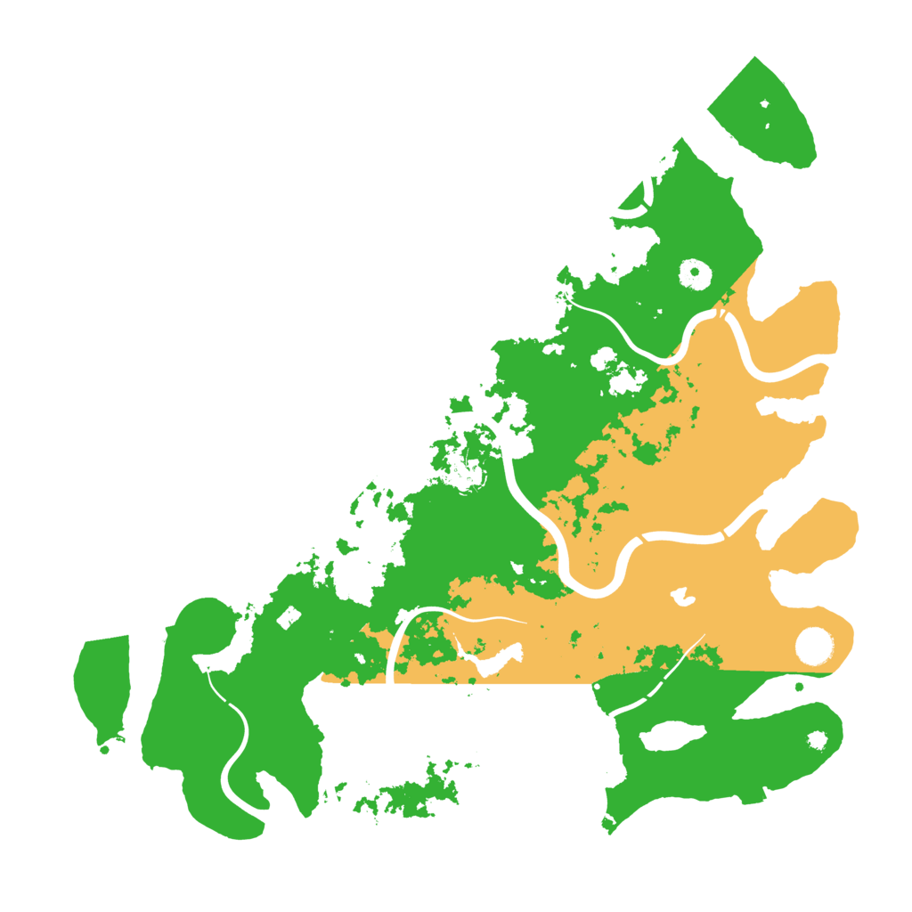 Biome Rust Map: Procedural Map, Size: 4250, Seed: 876195323