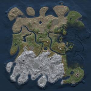 Thumbnail Rust Map: Procedural Map, Size: 4000, Seed: 112026, 15 Monuments