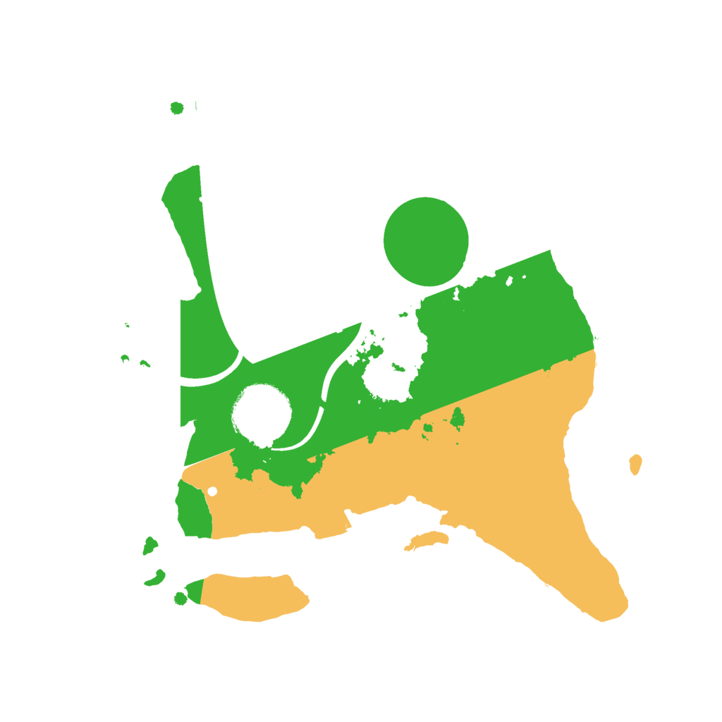 Biome Rust Map: Procedural Map, Size: 2250, Seed: 2742