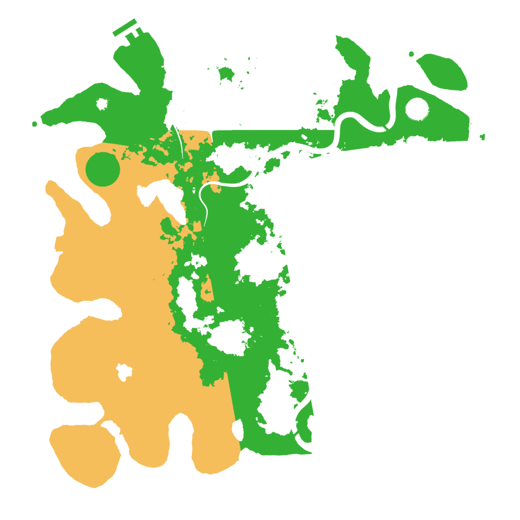 Biome Rust Map: Procedural Map, Size: 4000, Seed: 1544779644