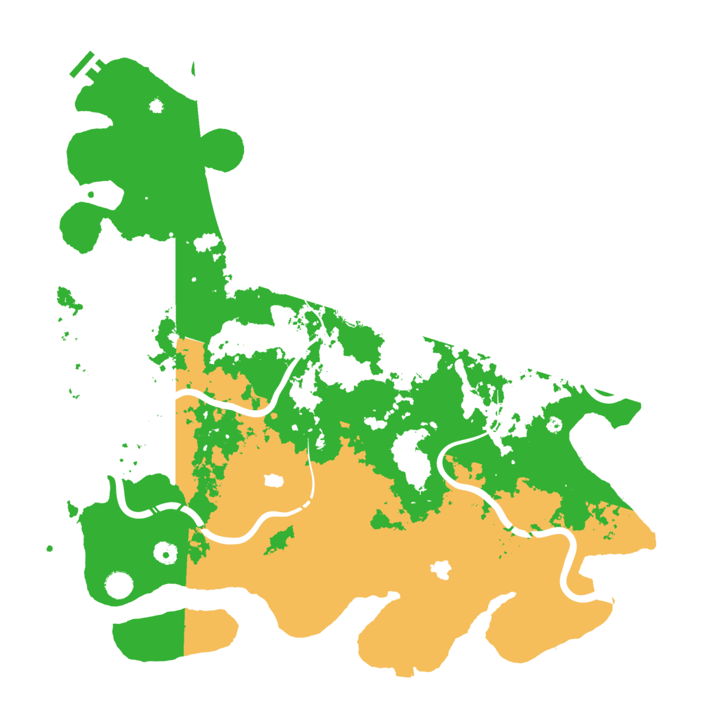 Biome Rust Map: Procedural Map, Size: 4500, Seed: 1219497293