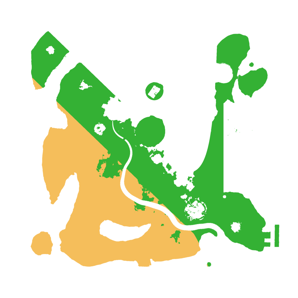 Biome Rust Map: Procedural Map, Size: 2700, Seed: 1331533133