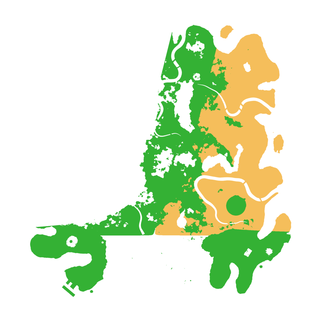 Biome Rust Map: Procedural Map, Size: 4250, Seed: 205330912