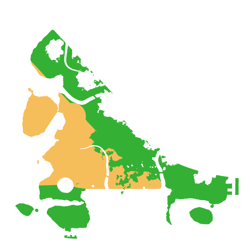 Biome Rust Map: Procedural Map, Size: 3000, Seed: 1942580369