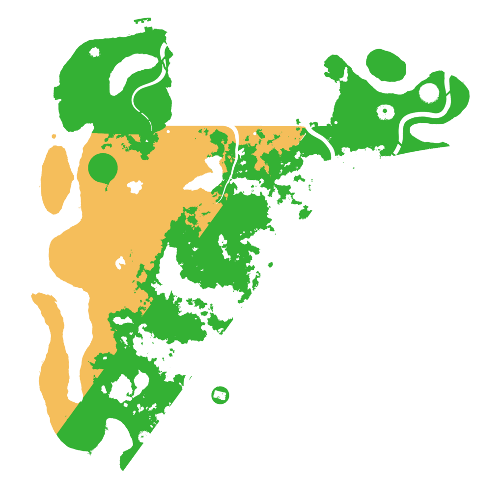 Biome Rust Map: Procedural Map, Size: 4500, Seed: 140118640