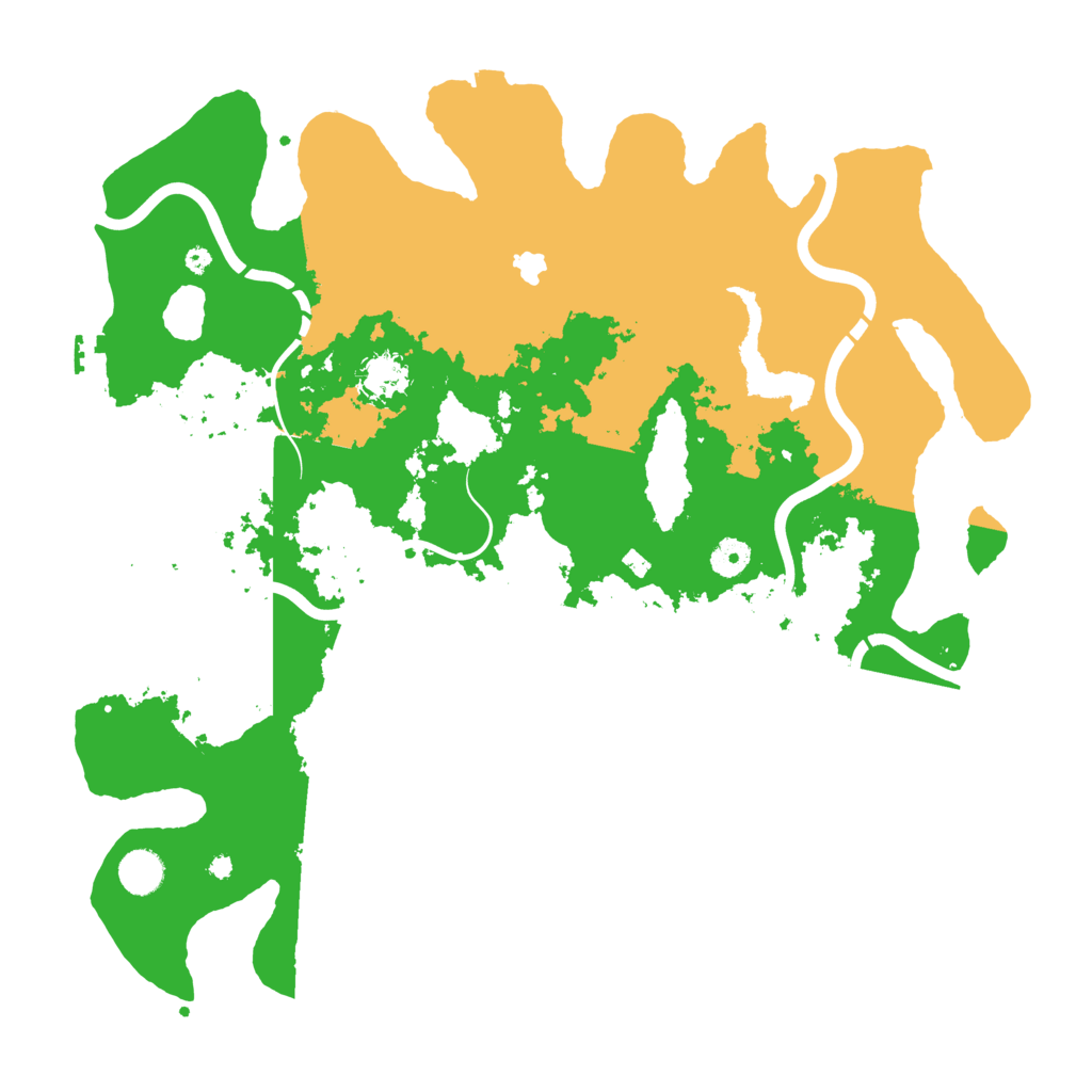 Biome Rust Map: Procedural Map, Size: 4250, Seed: 550426336