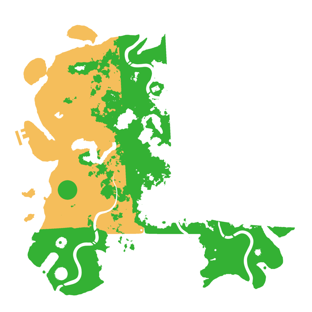 Biome Rust Map: Procedural Map, Size: 4250, Seed: 1997771024
