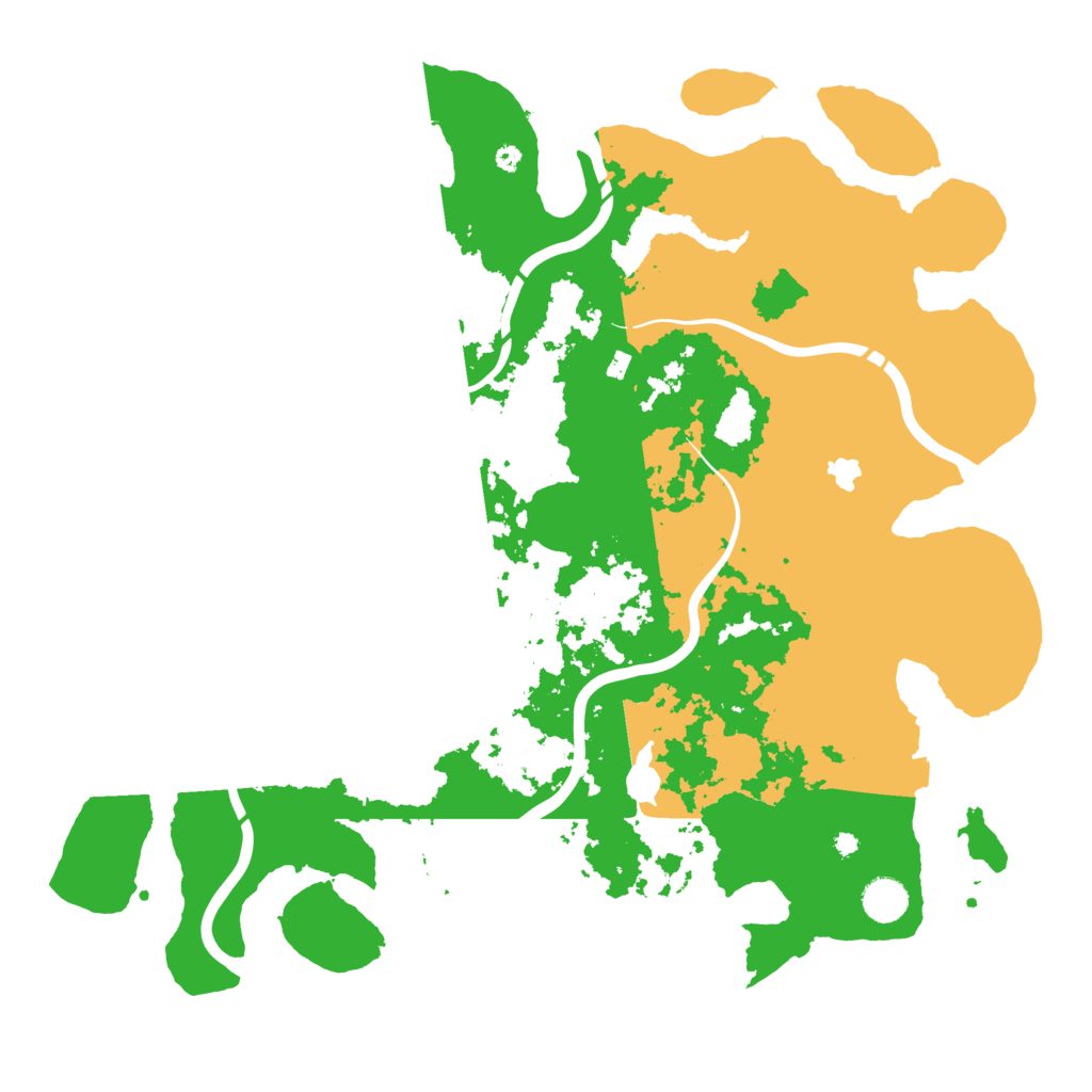 Biome Rust Map: Procedural Map, Size: 4250, Seed: 41537023
