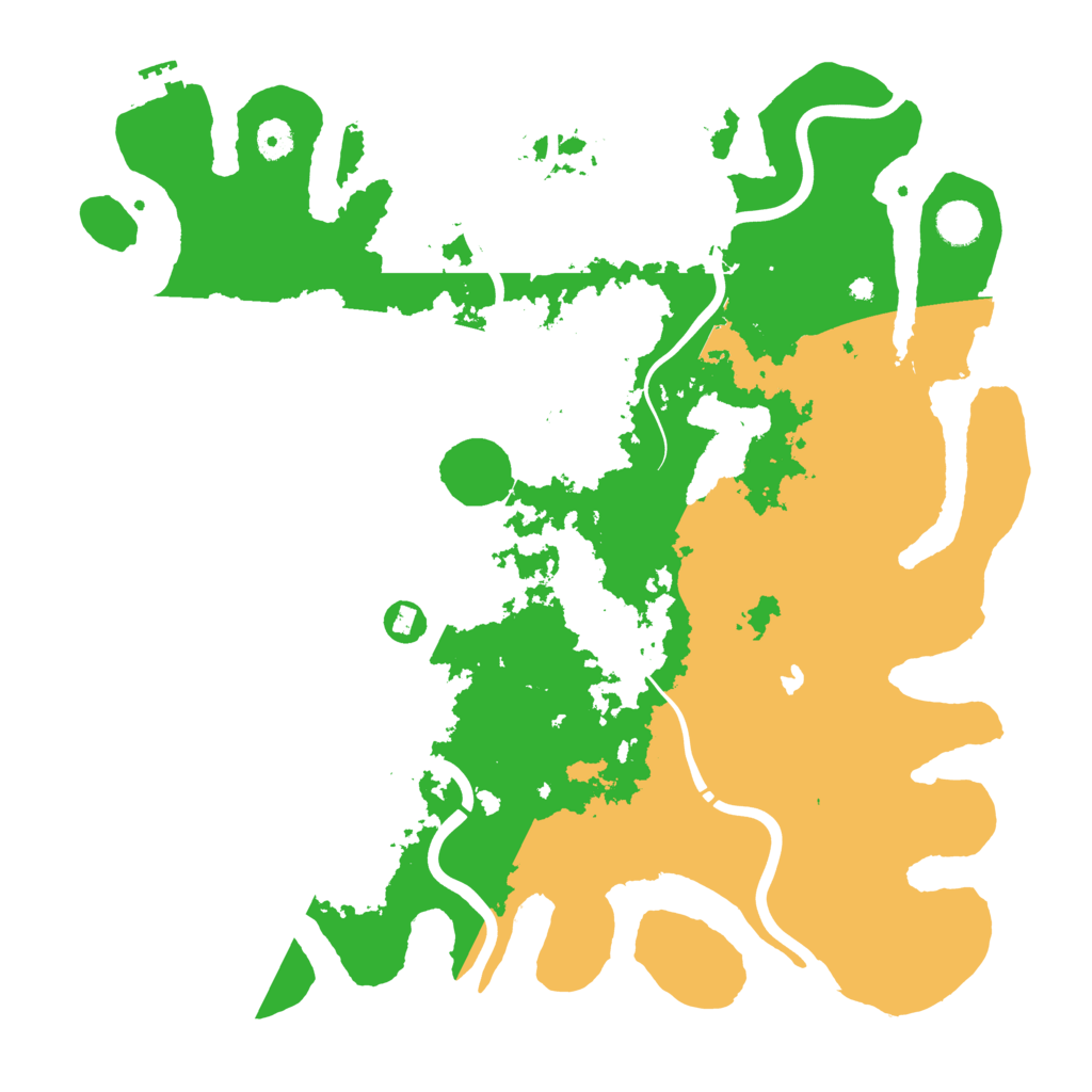 Biome Rust Map: Procedural Map, Size: 4250, Seed: 817016662