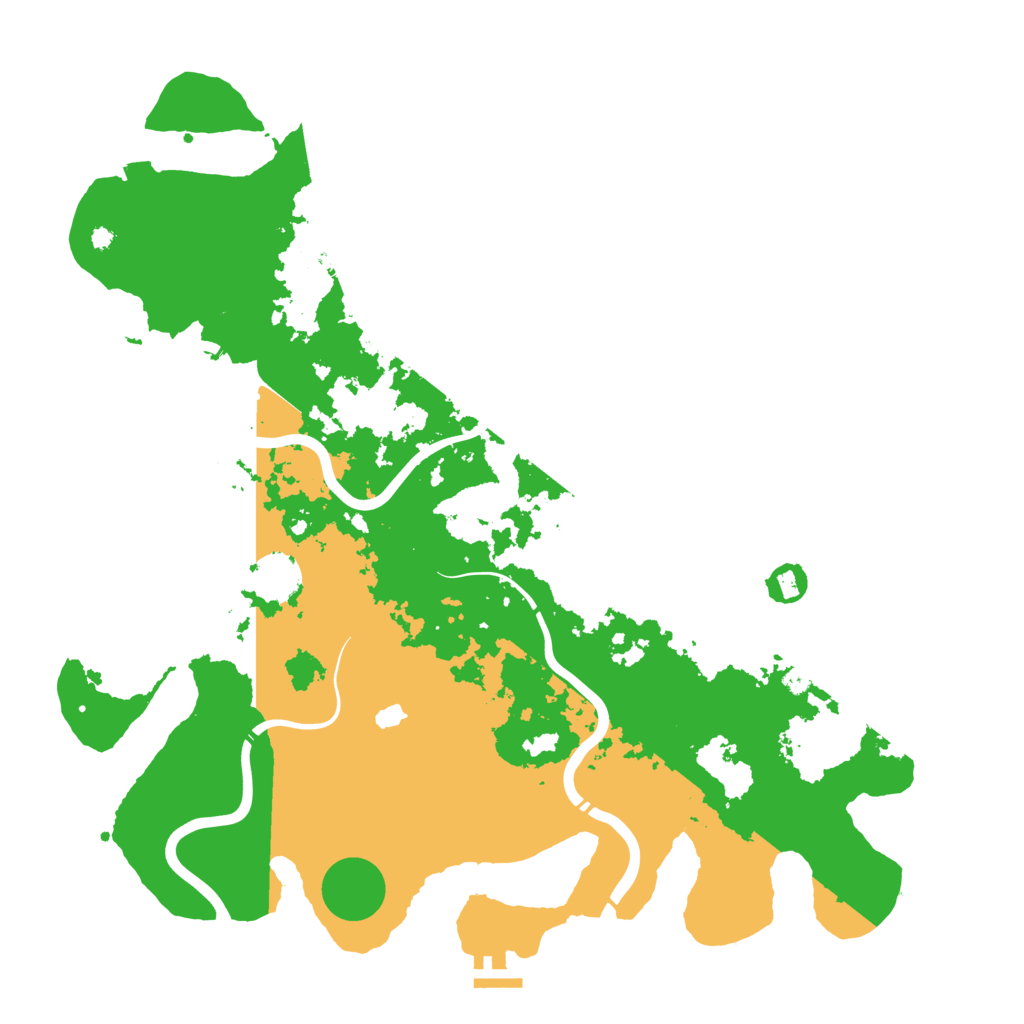 Biome Rust Map: Procedural Map, Size: 4250, Seed: 936196995