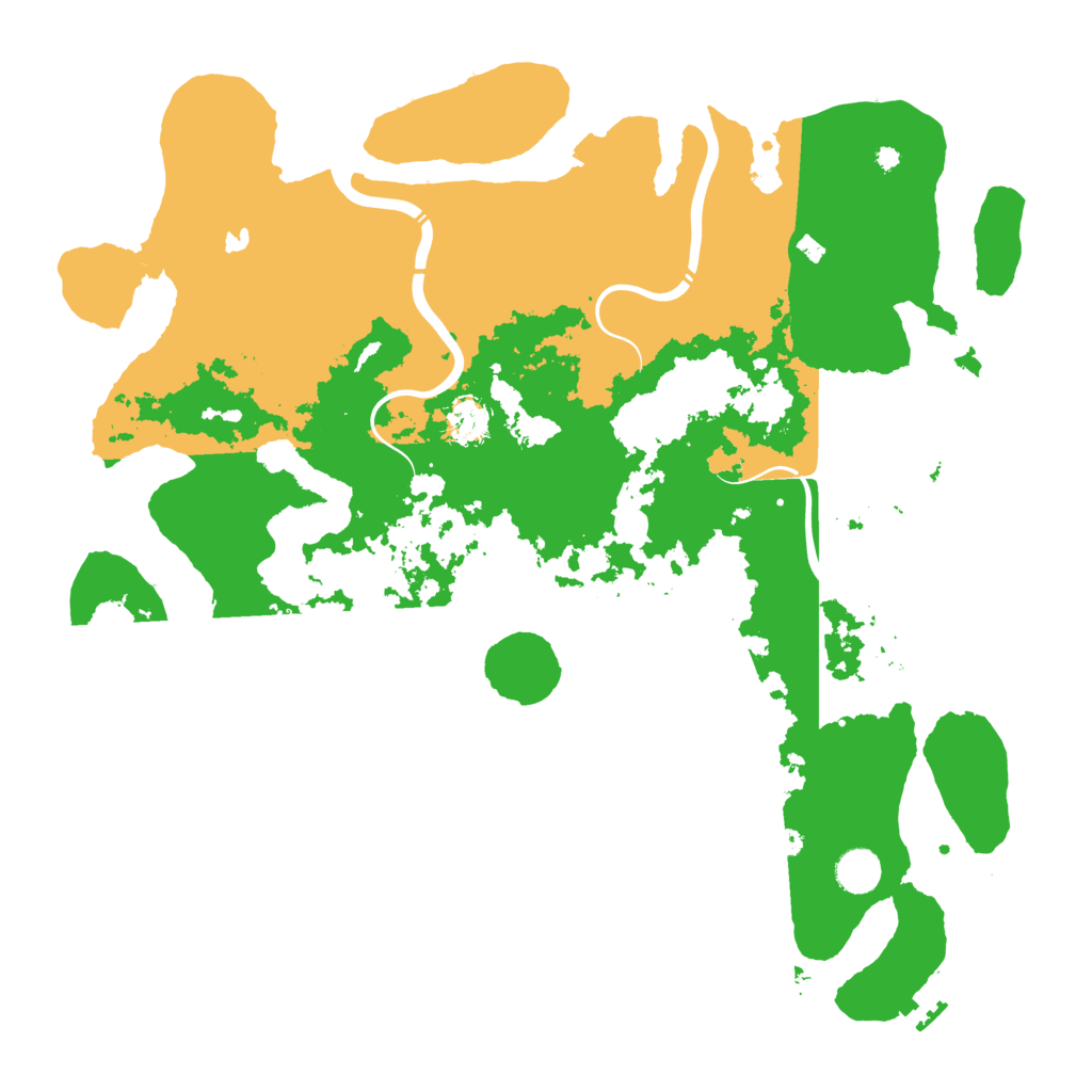 Biome Rust Map: Procedural Map, Size: 4250, Seed: 1600368991