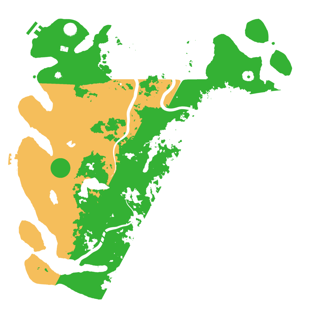 Biome Rust Map: Procedural Map, Size: 4250, Seed: 1845024966