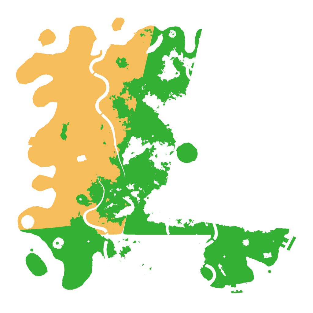Biome Rust Map: Procedural Map, Size: 4250, Seed: 61179914