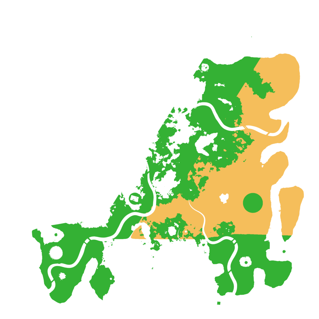 Biome Rust Map: Procedural Map, Size: 4250, Seed: 1194957794