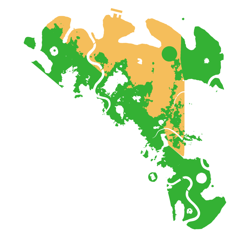 Biome Rust Map: Procedural Map, Size: 4250, Seed: 1006802741